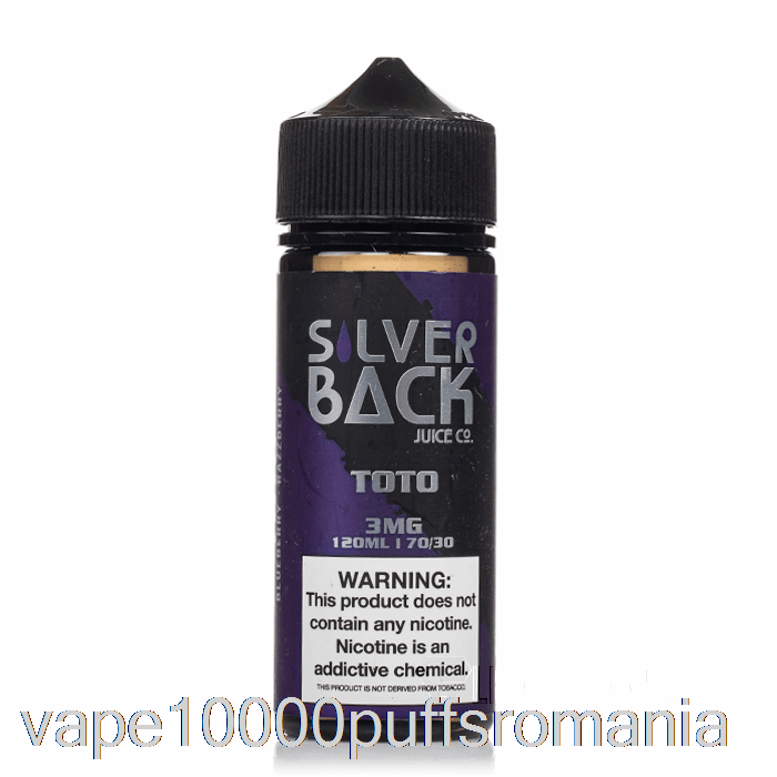 Vape Romania Toto - Silverback Juice Co. - 120 Ml 3 Mg